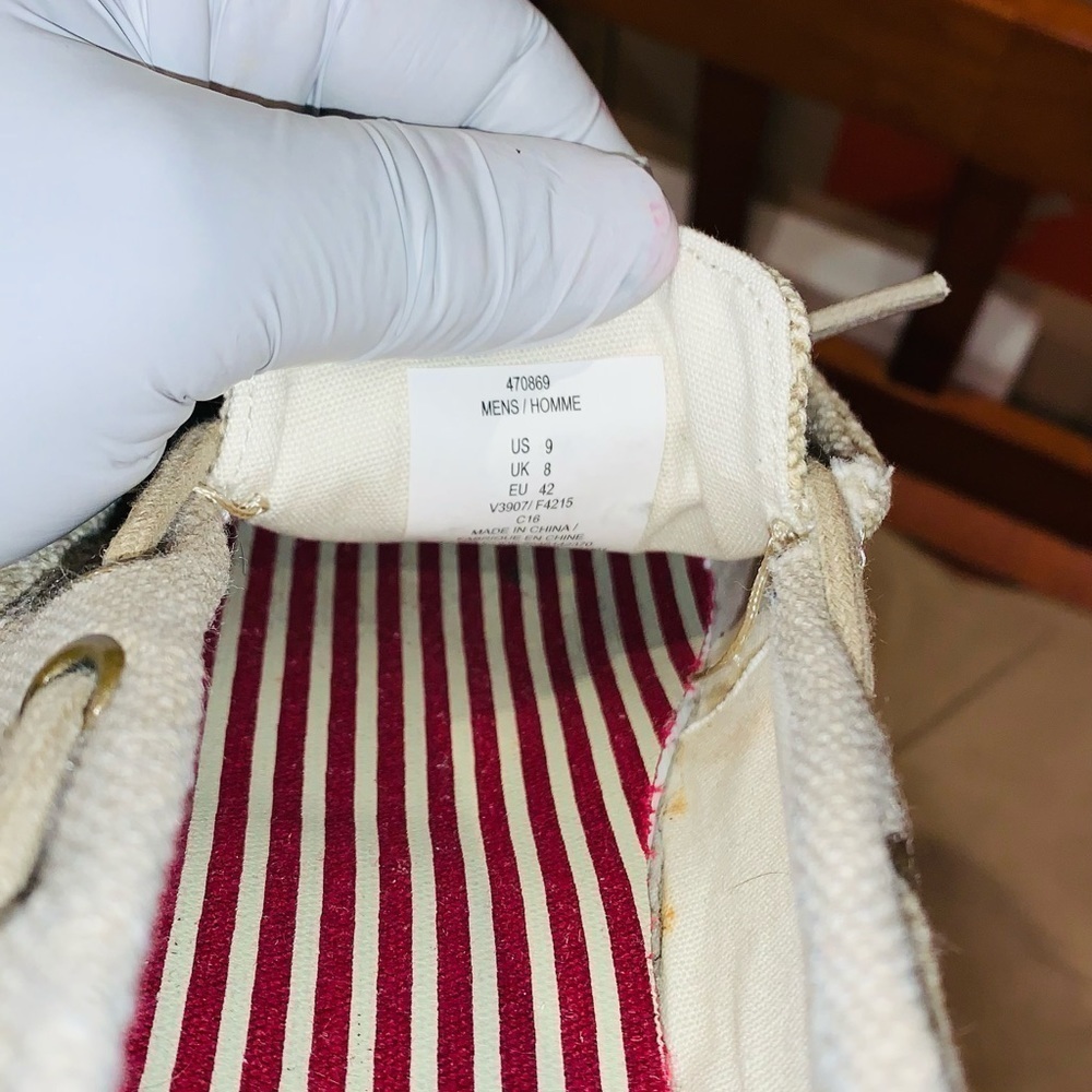 Lands End Canvas Boat Shoe. - Picture 4 of 14